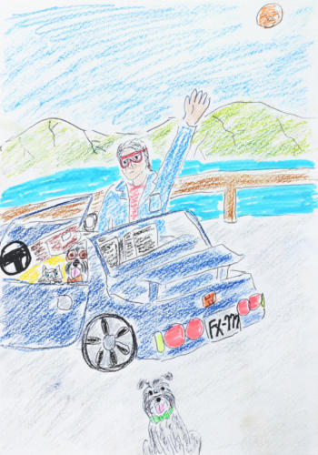 愛犬とドライブ散歩③