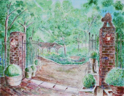 English-garden(日本画ver.)